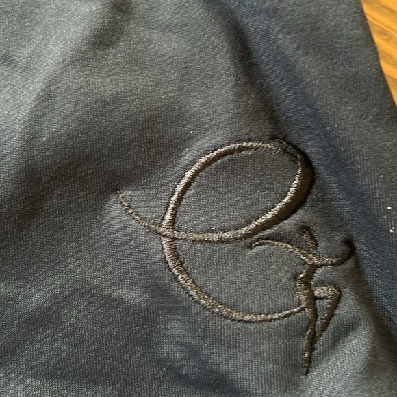 Equilibrium activewear black tank strappy back top.  Small NWT - Picture 3 of 6